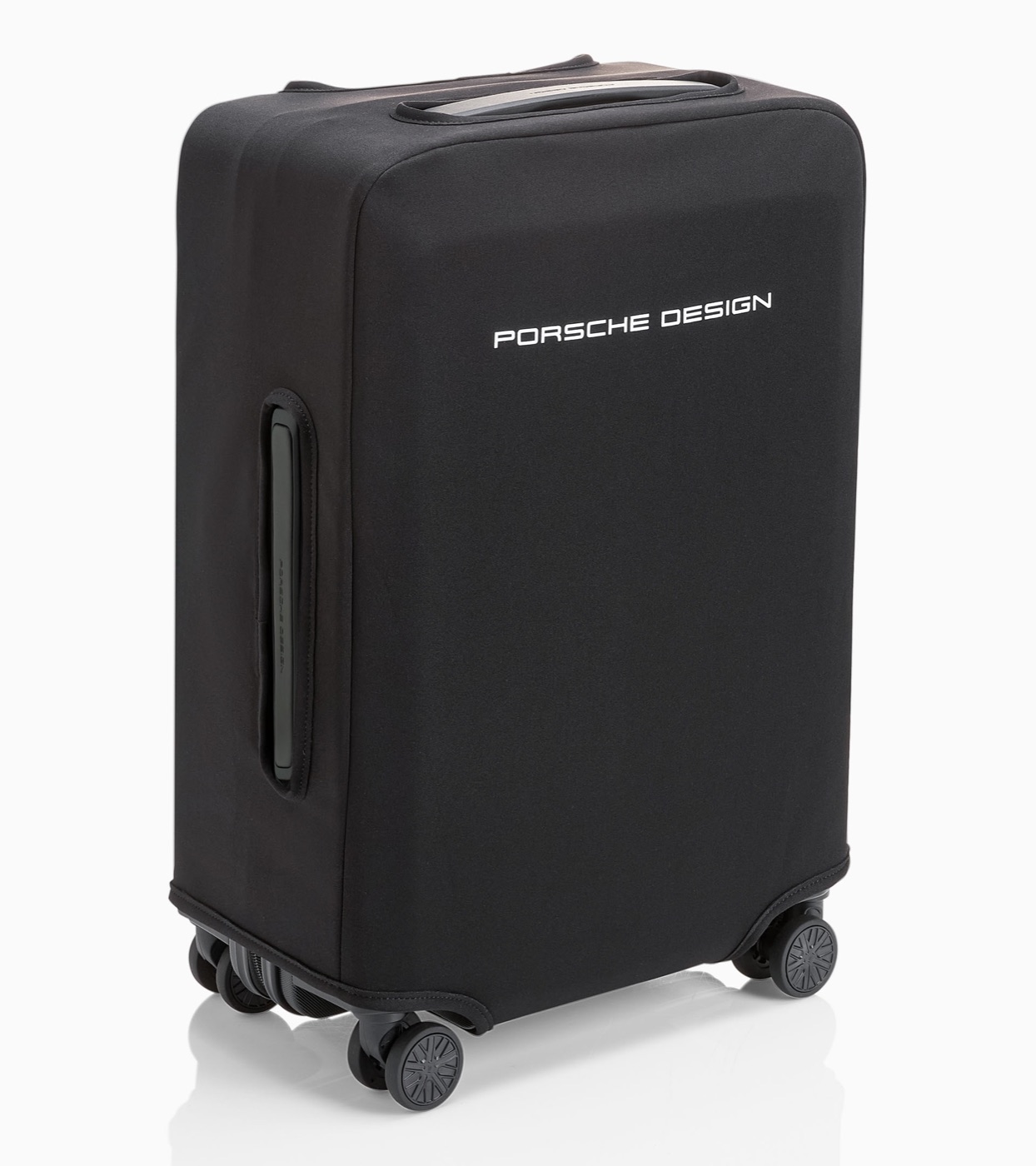Housse Roadster Hardcase L installée sur une valise, bagage non fourni