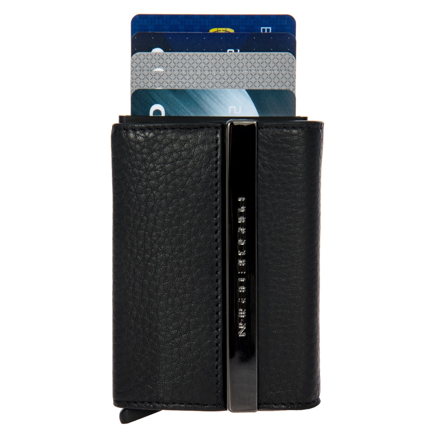 Cartes sorties en &eacute;ventail du Porsche Design x Secrid en cuir