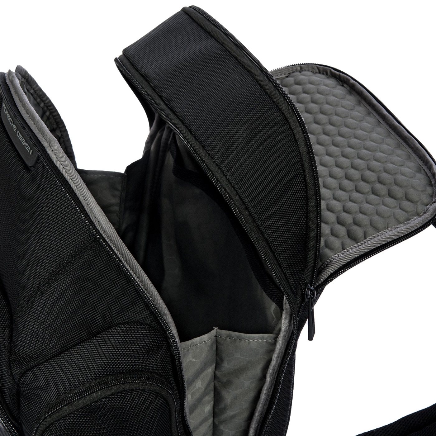 Compartiments ouverts du sac &agrave; dos M Roadster Nylon Evo