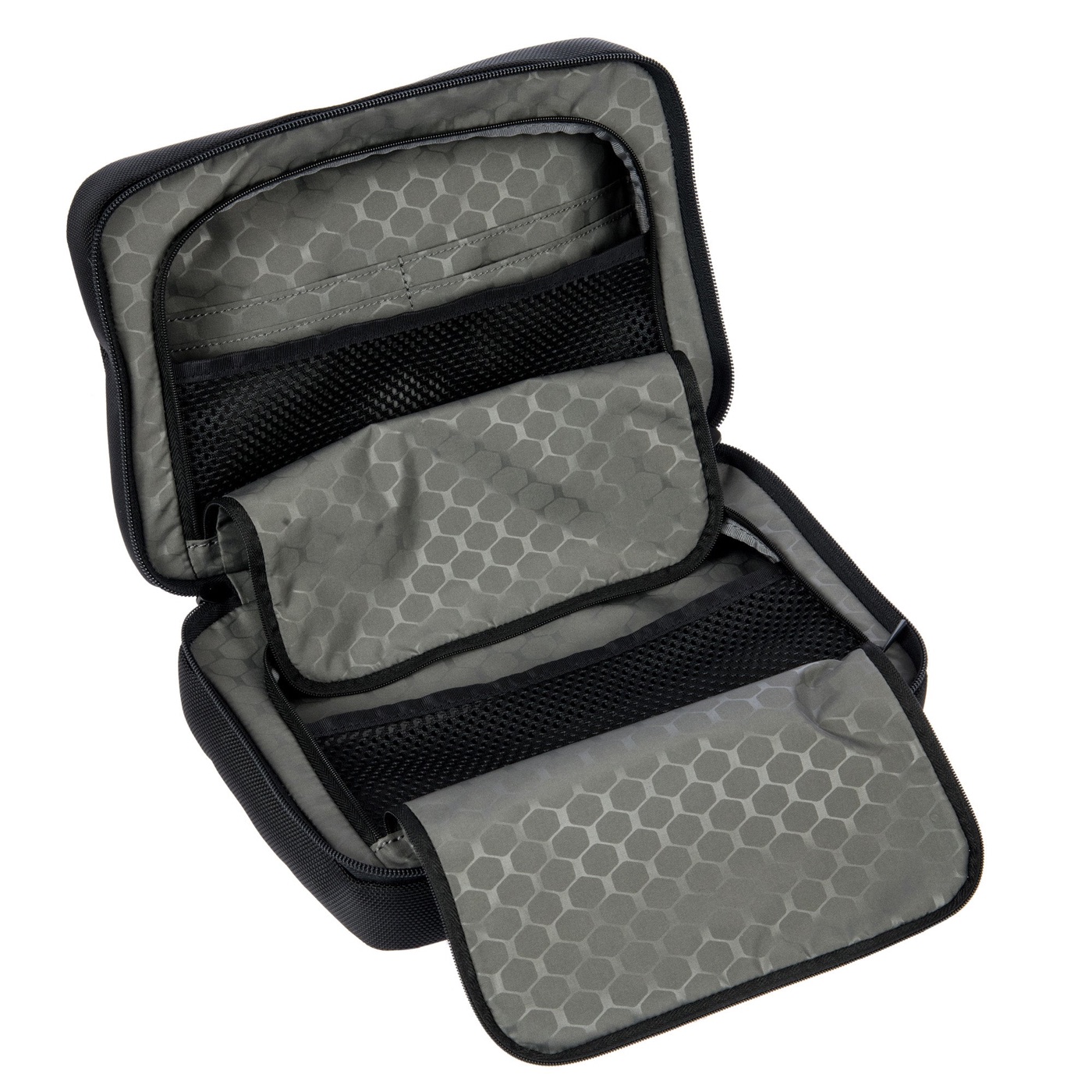 Trousse de toilette Roadster Nylon Evo ouverte avec crochet et rangements