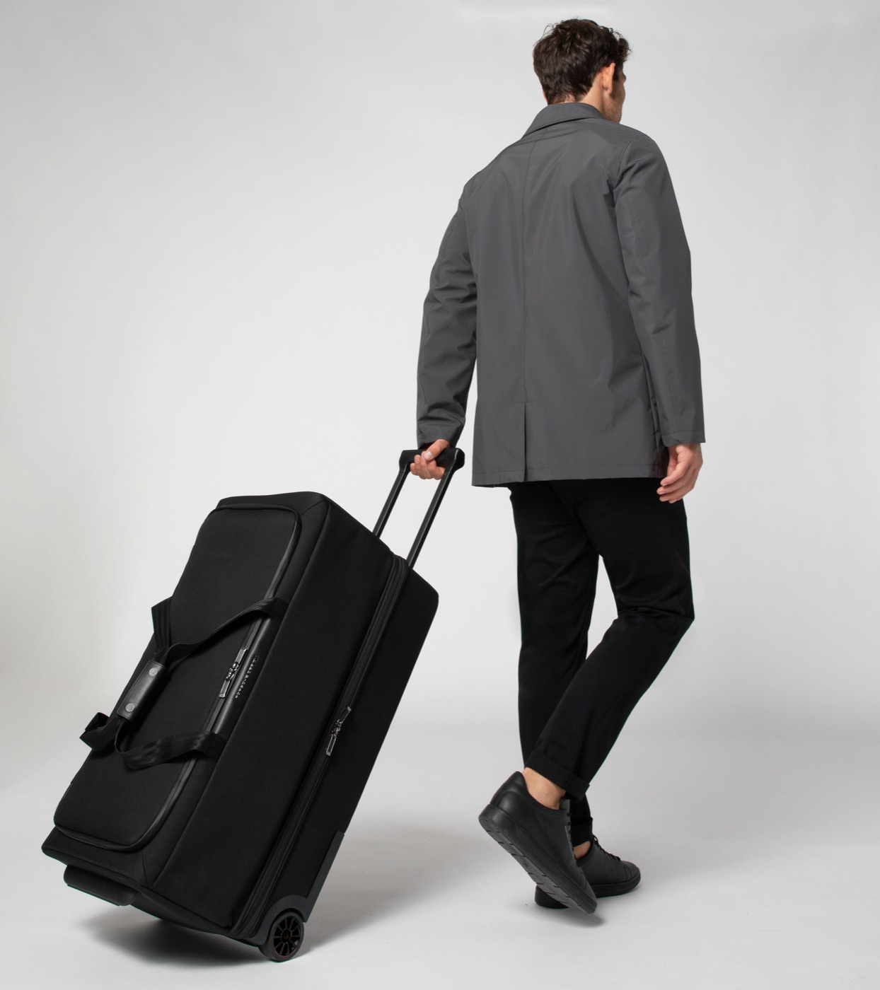 Grand sac de voyage Roadster Nylon tiré sur ses deux roues