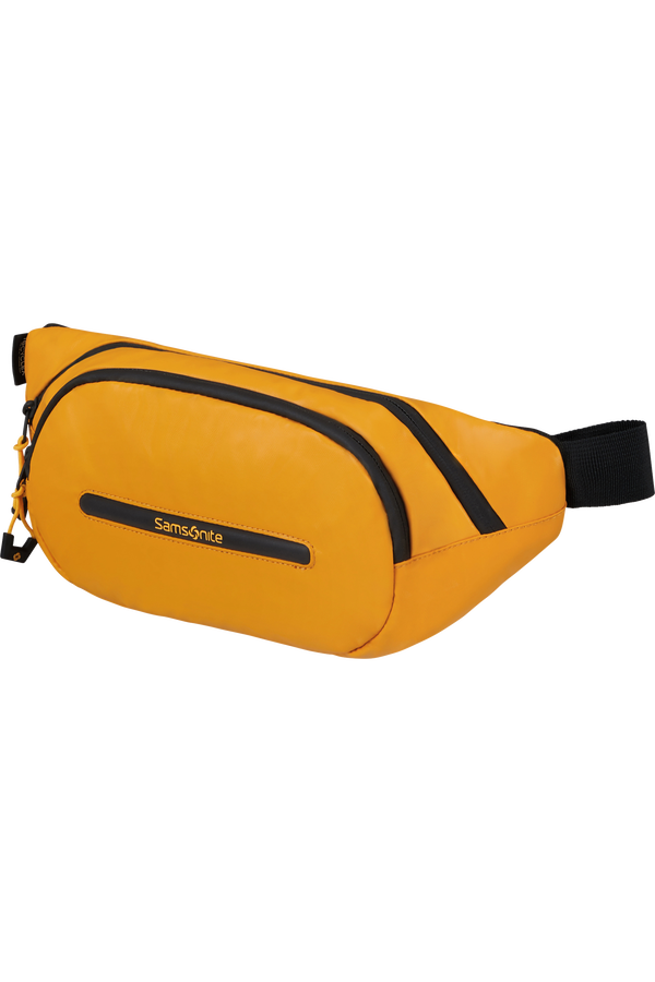Sac banane Samsonite Ecodiver jaune avec compartiment principal et poche avant