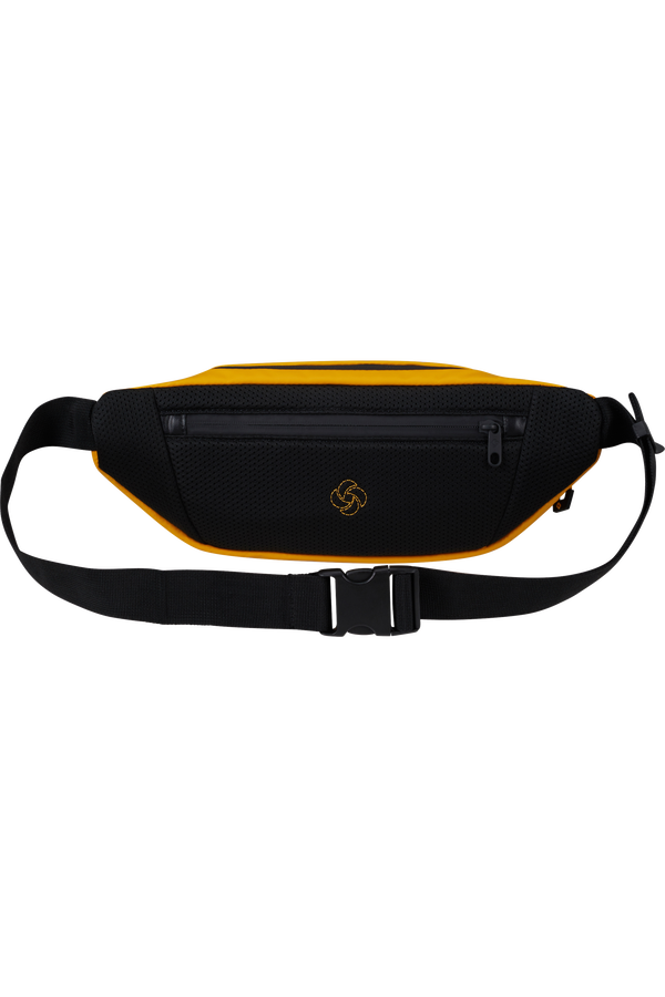 Poche arri&egrave;re zipp&eacute;e et ceinture r&eacute;glable du sac banane Samsonite Ecodiver