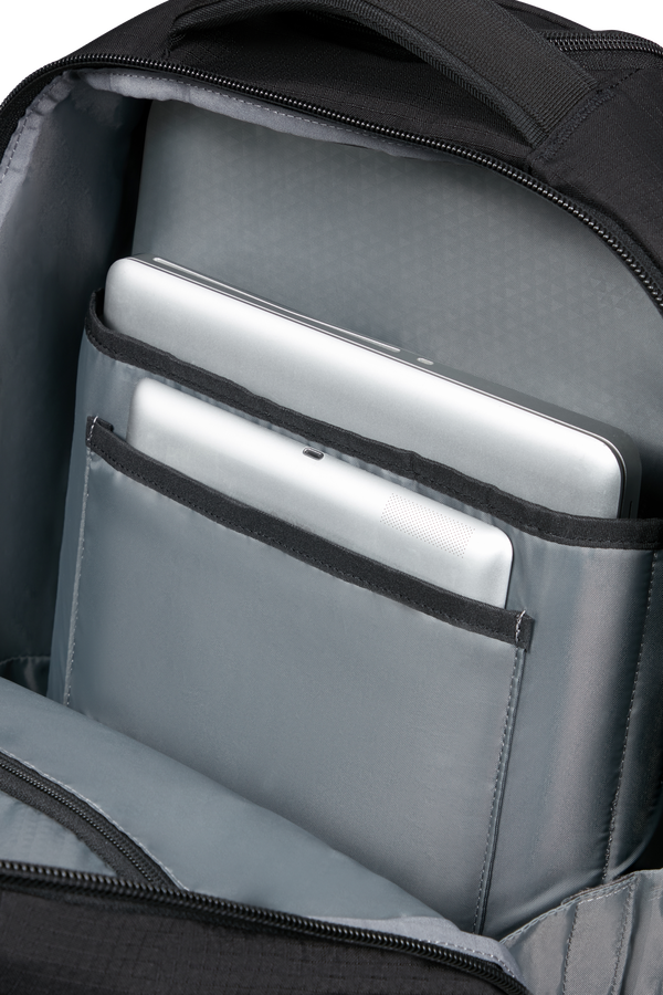 Rangements ordinateur et tablette du sac &agrave; dos &agrave; roulettes Samsonite Roadseeker