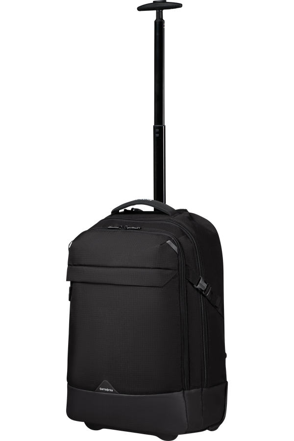Sac &agrave; dos Samsonite Roadseeker noir avec poign&eacute;e de traction d&eacute;ploy&eacute;e