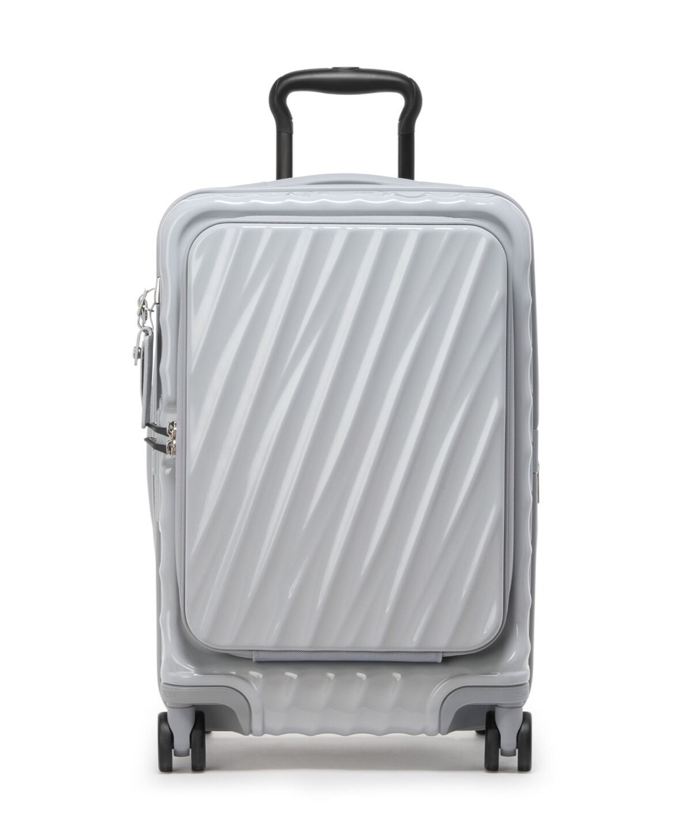 Valise TUMI 19 Degree Front Access grise avec panneau avant zippé