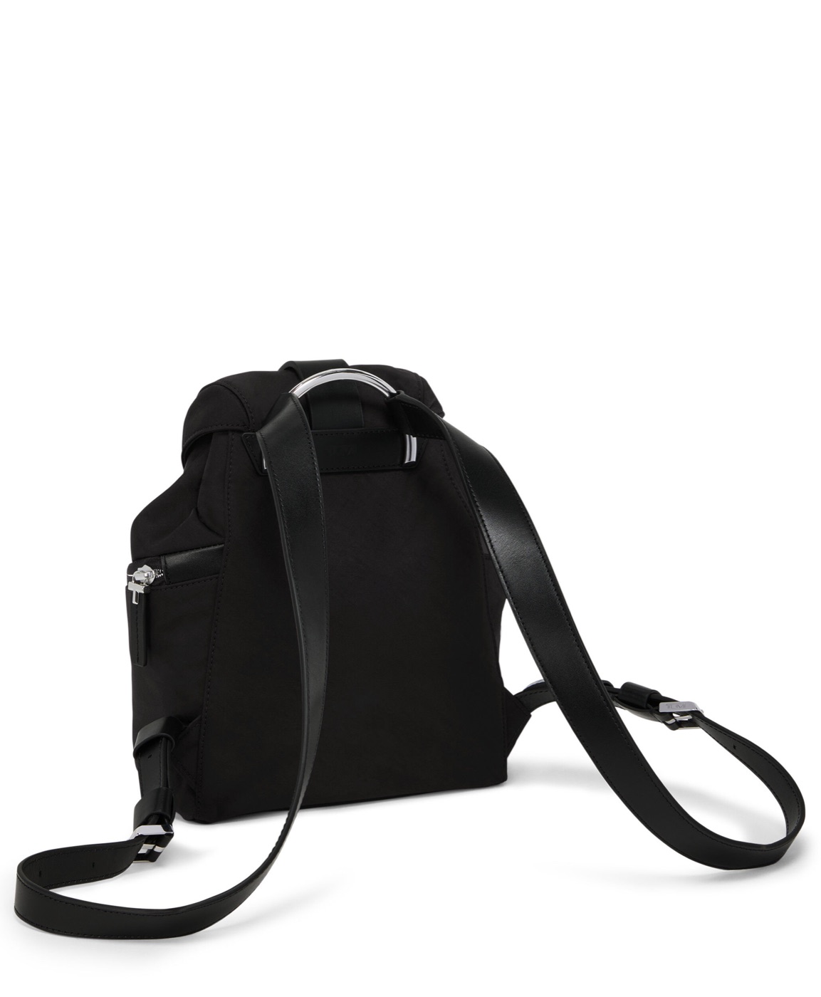 Dos du petit sac à dos Journey avec ses bretelles réglables et sa poignée métallique