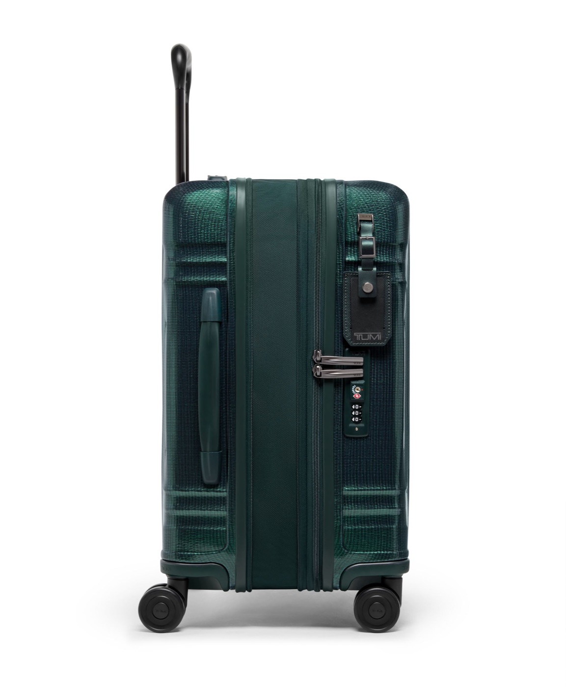 Profil de la TUMI Latitude cabine large avec soufflet et poignée déployée