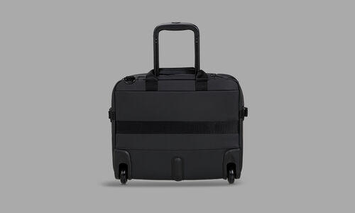 Passant arri&egrave;re du pilot case Lipault Lost In Berlin &agrave; deux roues