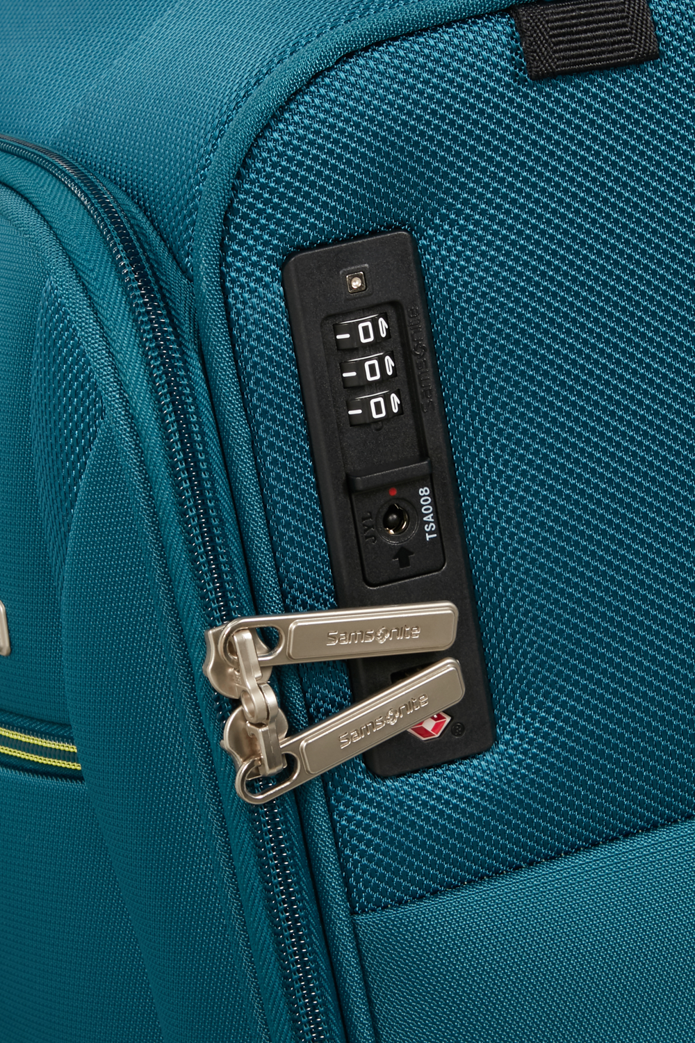 Serrure &agrave; combinaison TSA de la Samsonite Base Breeze 45 cm Petrol Blue