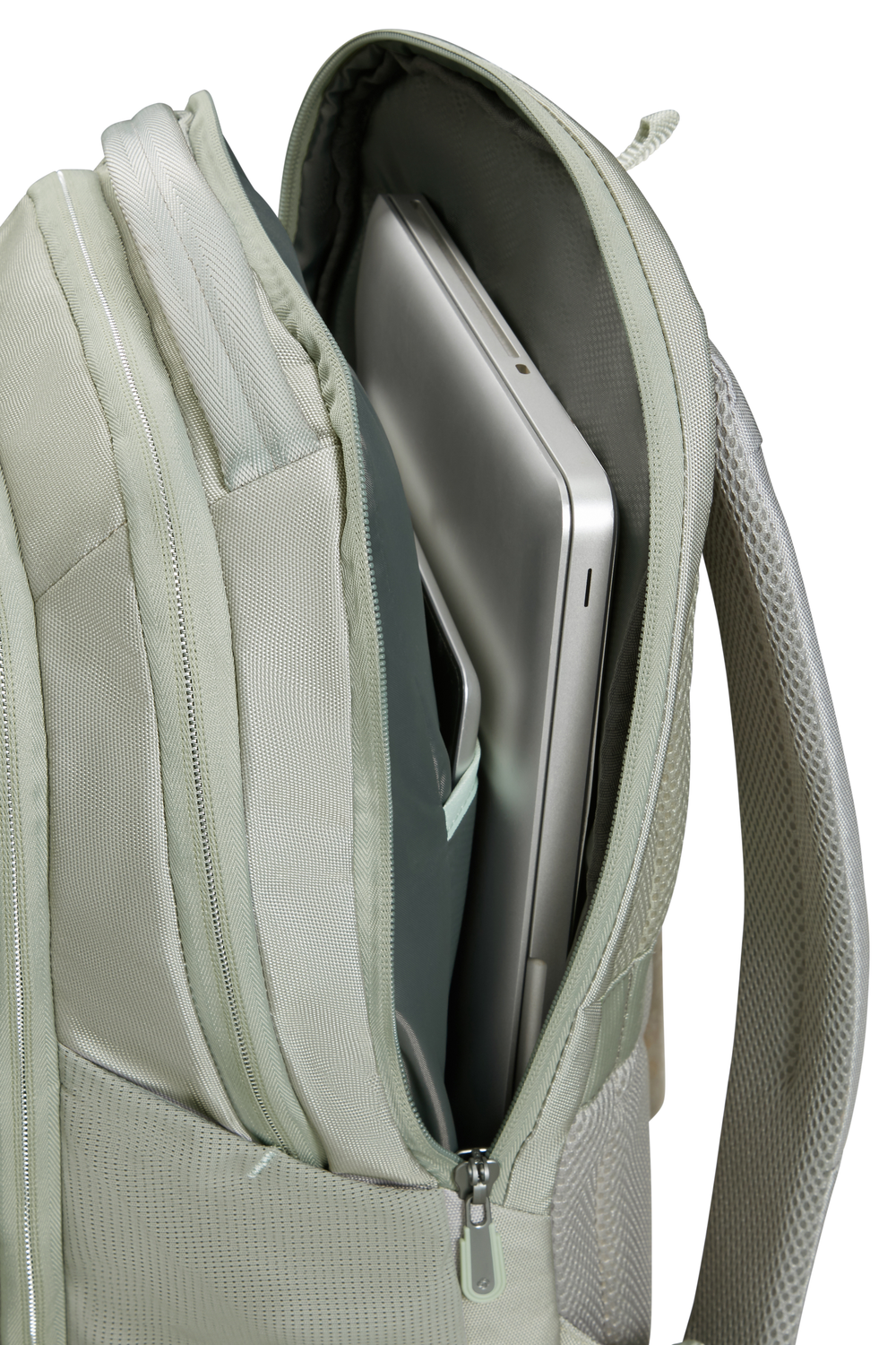 Compartiment ordinateur et tablette du sac à dos Samsonite Guardit Classy 2.0 15,6 pouces Dry Sage
