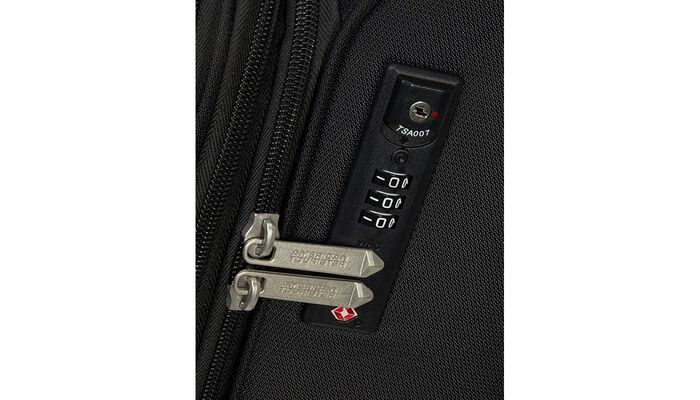 Serrure à combinaison TSA sur une valise SummerRide