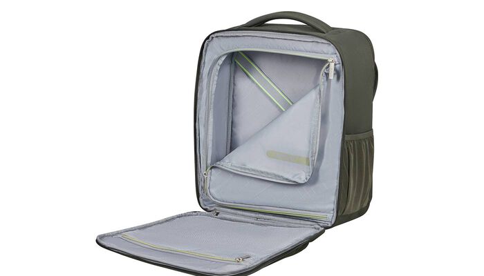 Organisation intérieure du sac à dos American Tourister Wanderlite