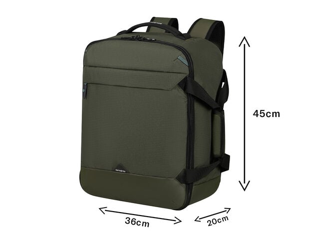 Dimensions du sac sous-siège Samsonite Roadseeker M : 45 × 36 × 20 cm