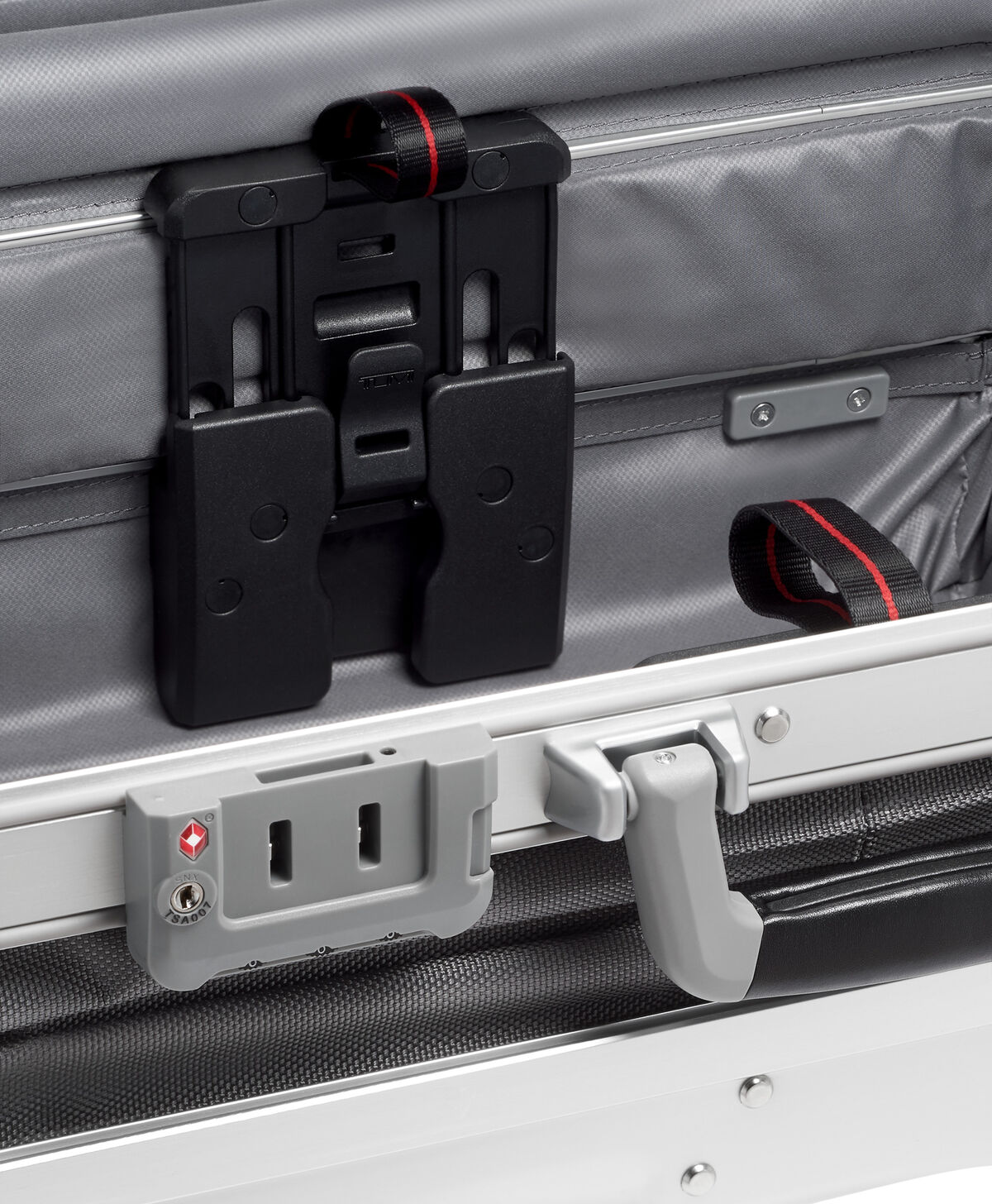 M&eacute;canisme Lever Lock de la valise cabine TUMI 19 Degree Aluminium extensible