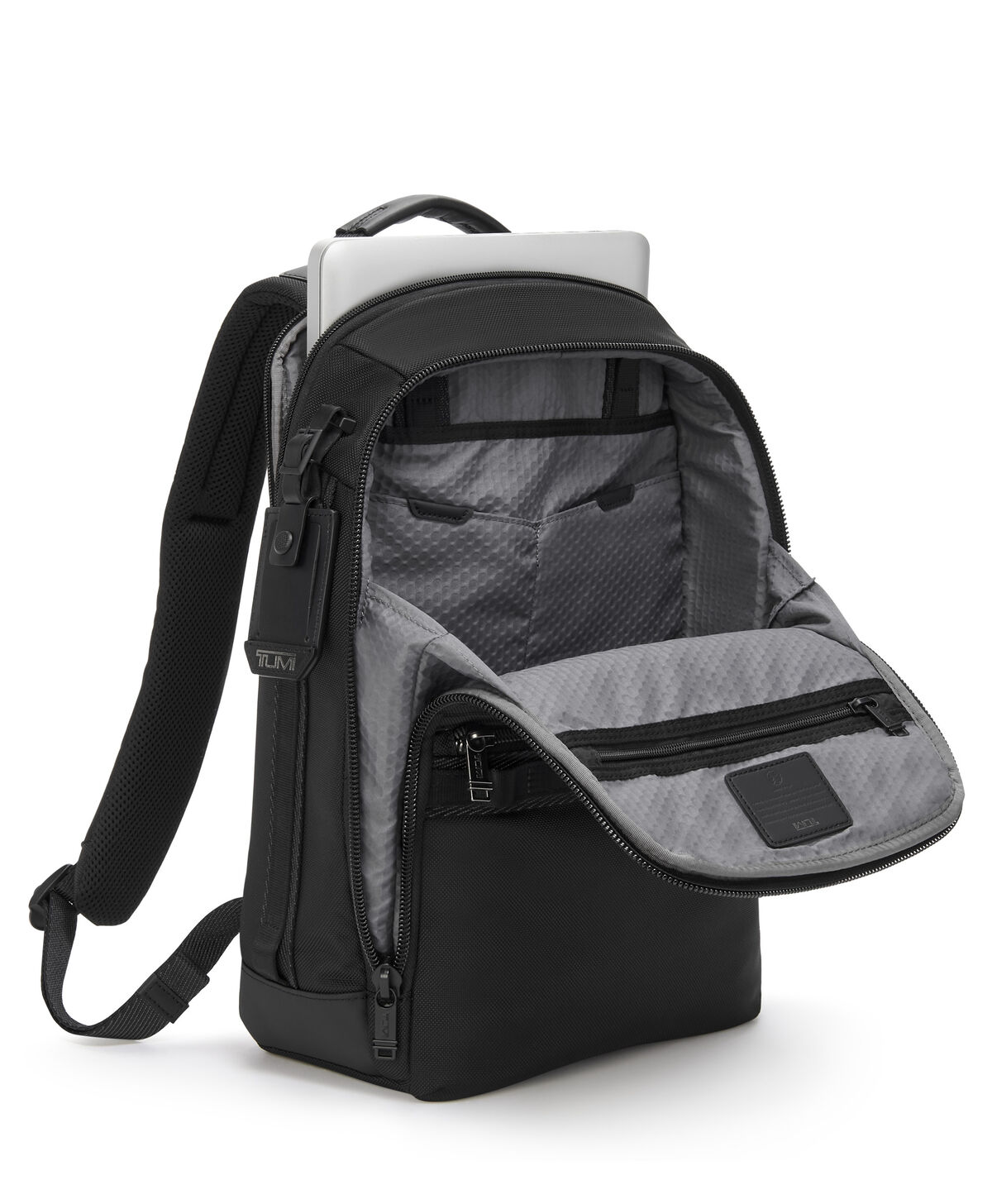 Organisation intérieure du sac à dos ordinateur TUMI Alpha Bravo Dynamic