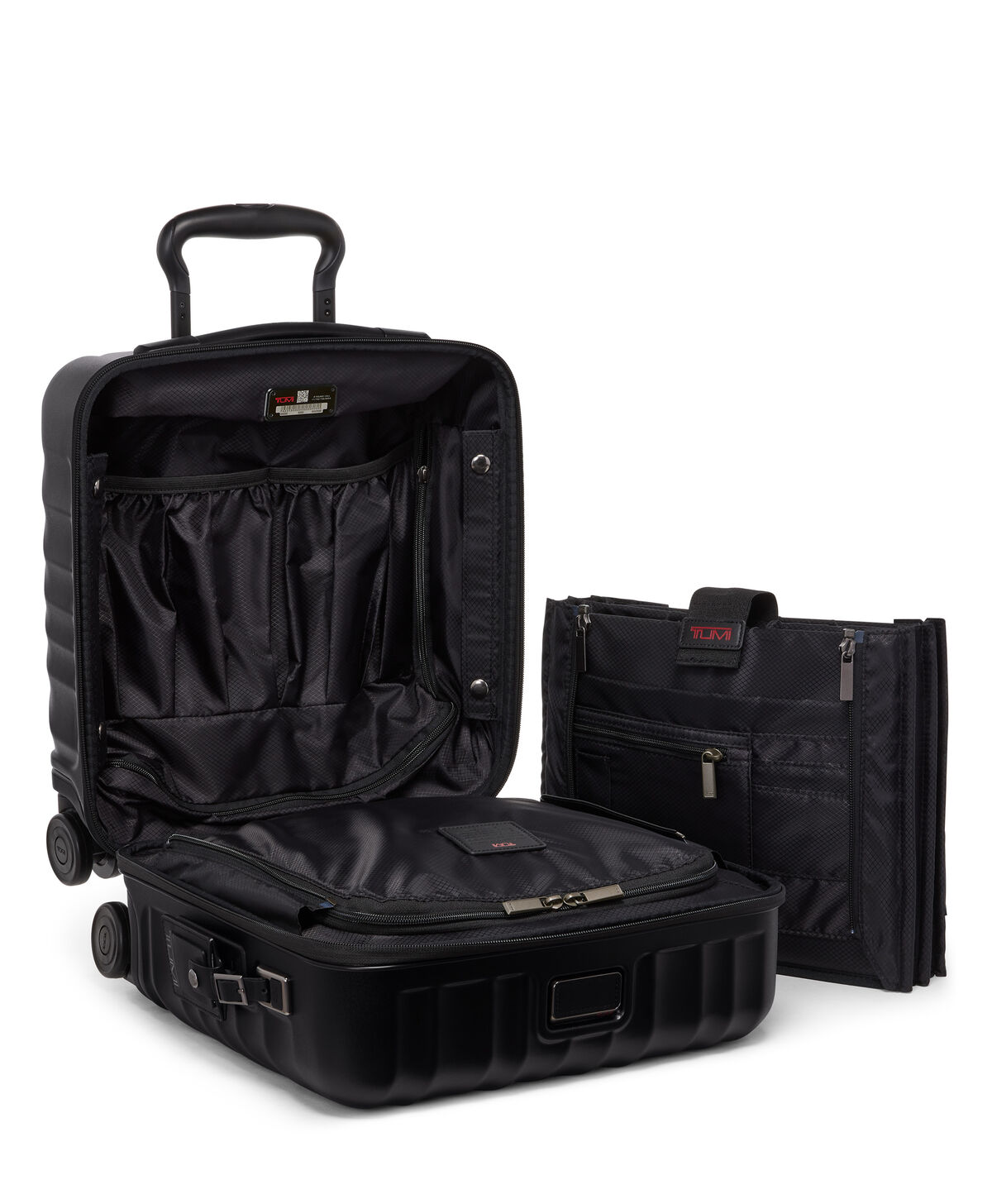 Rangements amovibles du TUMI 19 Degree Texture Compact noir