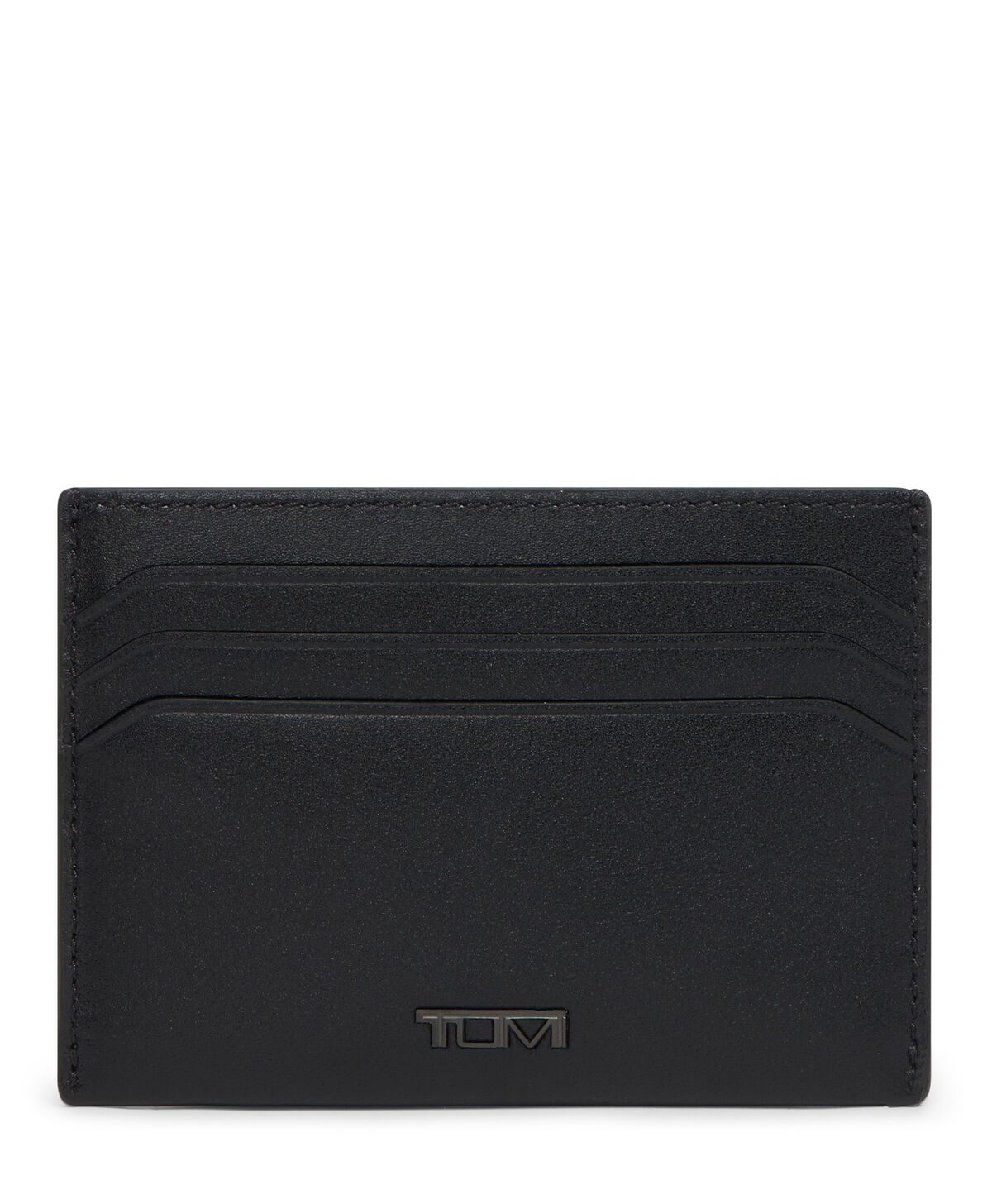 Porte-cartes TUMI Nassau Slim noir avec ses fentes pour cartes