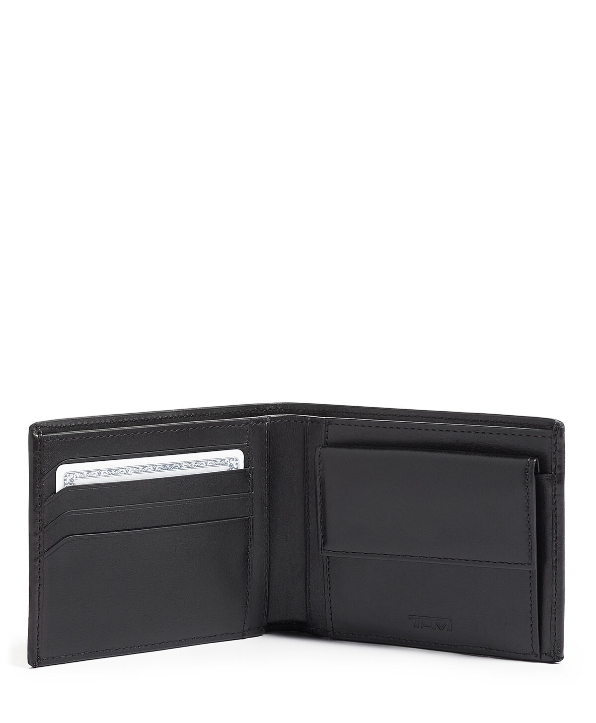 Portefeuille TUMI Nassau noir avec rangements cartes et monnaie