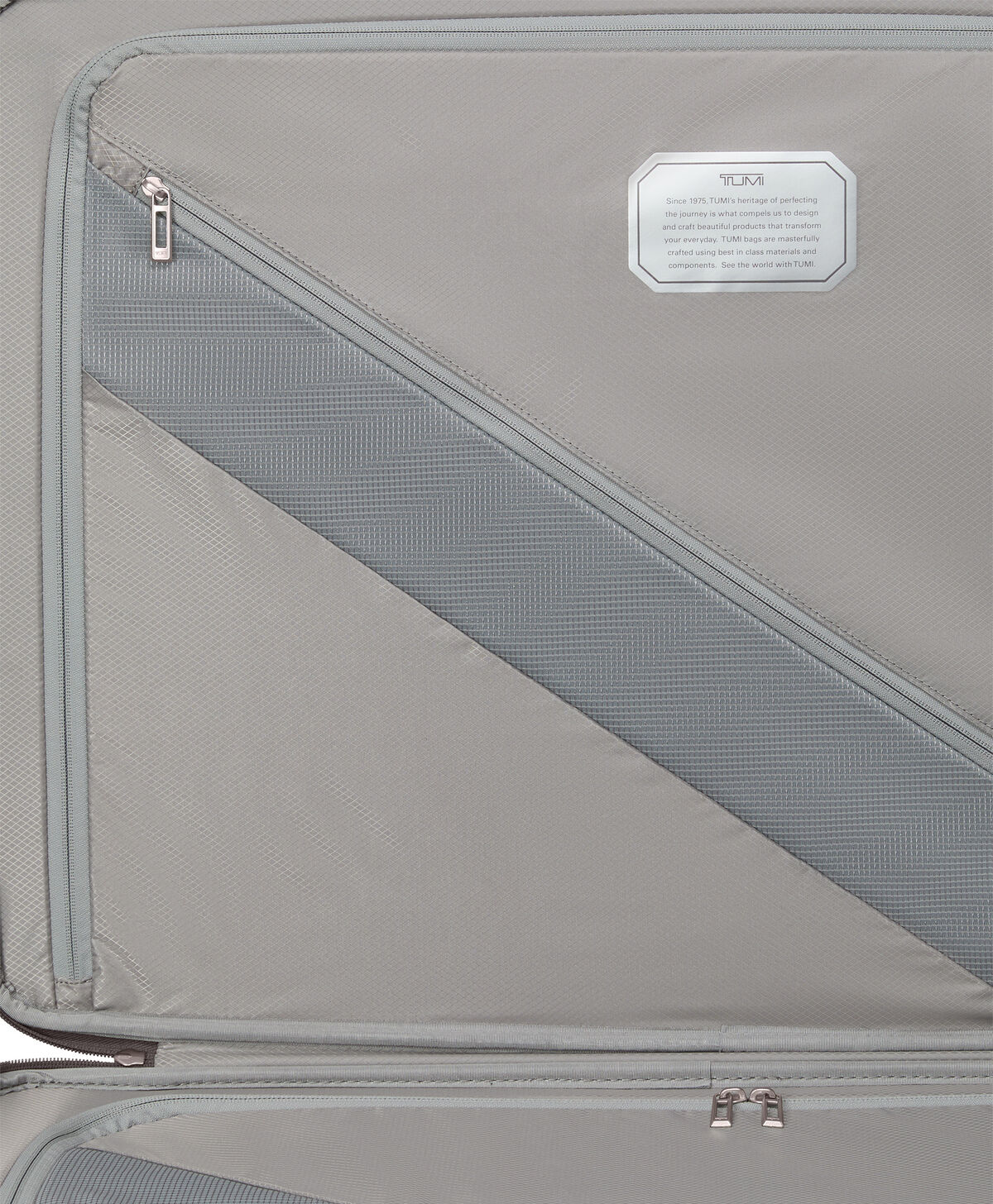 Poche zippée intérieure de la valise soute TUMI 19 Degree Lite